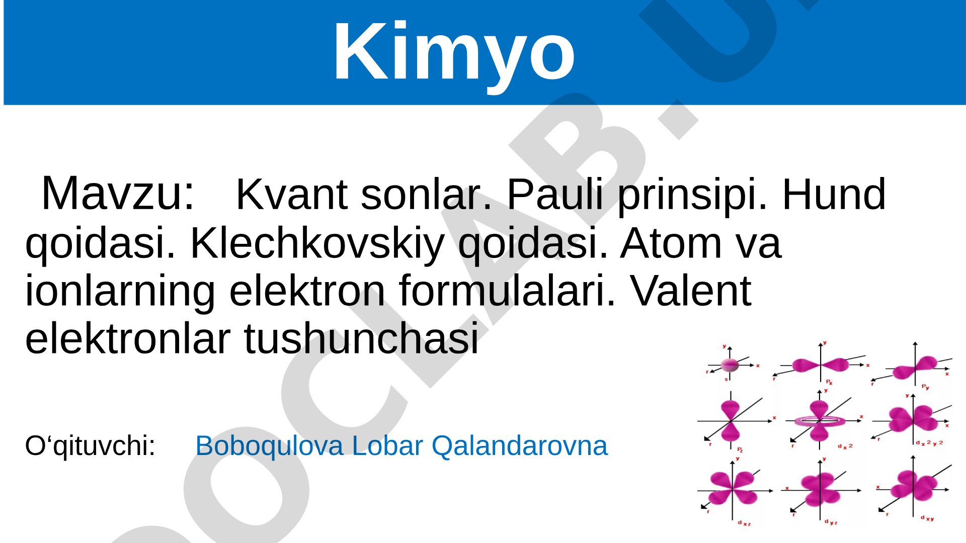 Kvan sonlar