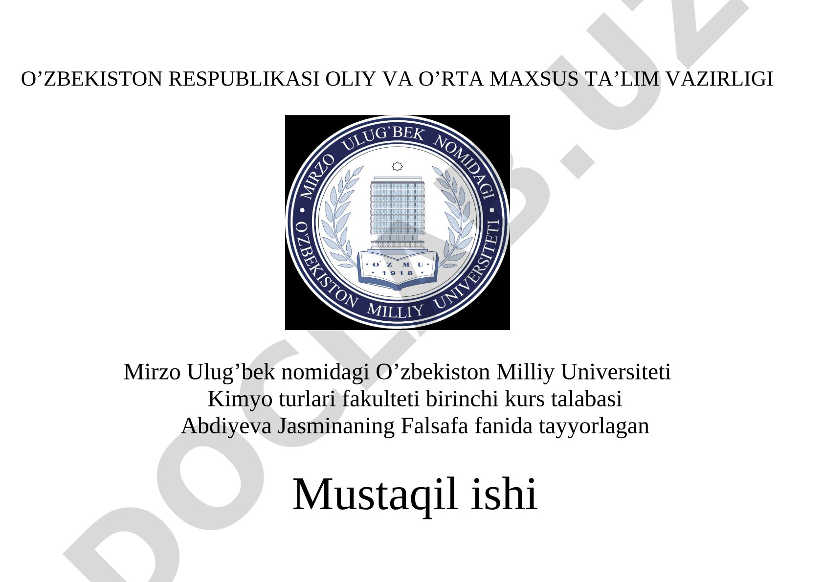 Dunyo xalqlari madaniyatidagi umumiylik va farqlar