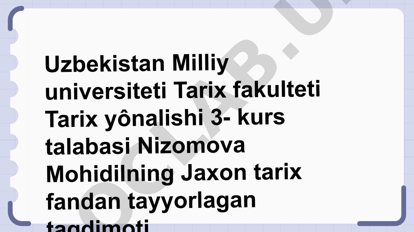 Usmonlilar imperiyasi ônsakizinchi asr ikkinchi yarmida tashqi axvoli
