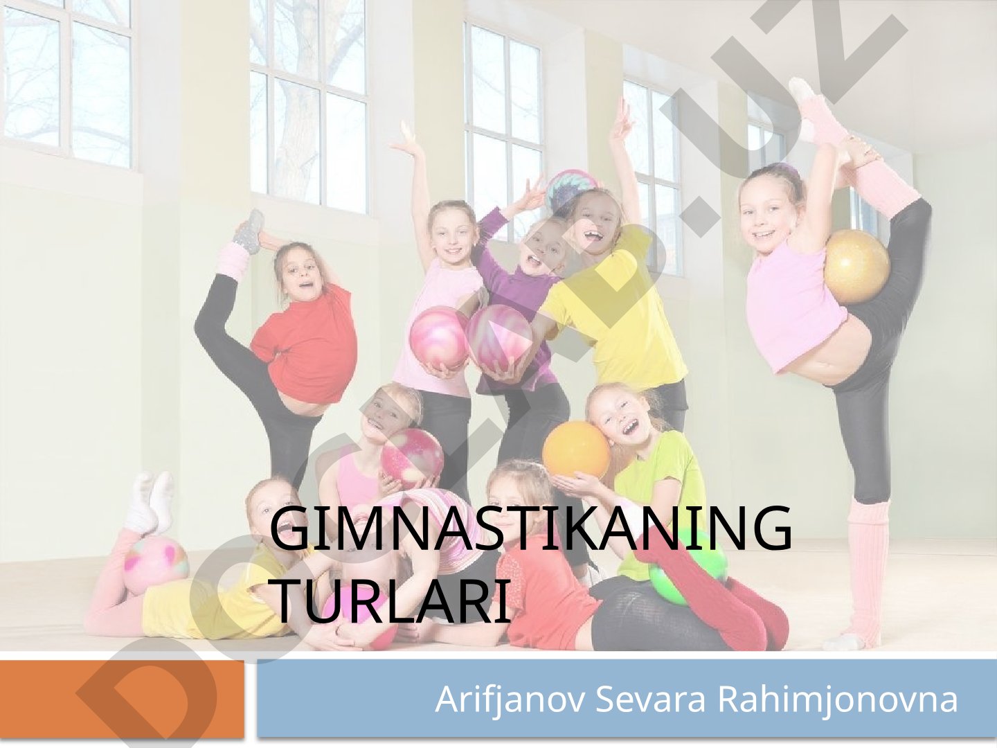 Gimnastikaning turlari