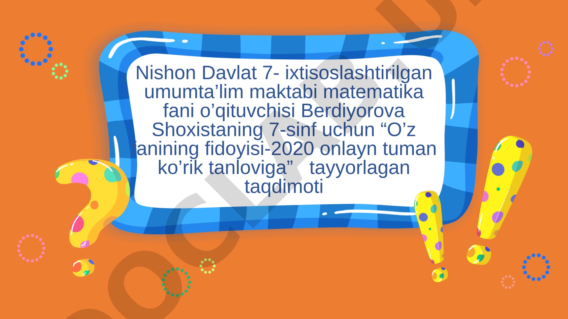 Algebraik kasrlarni ko'paytirish va bo'lish