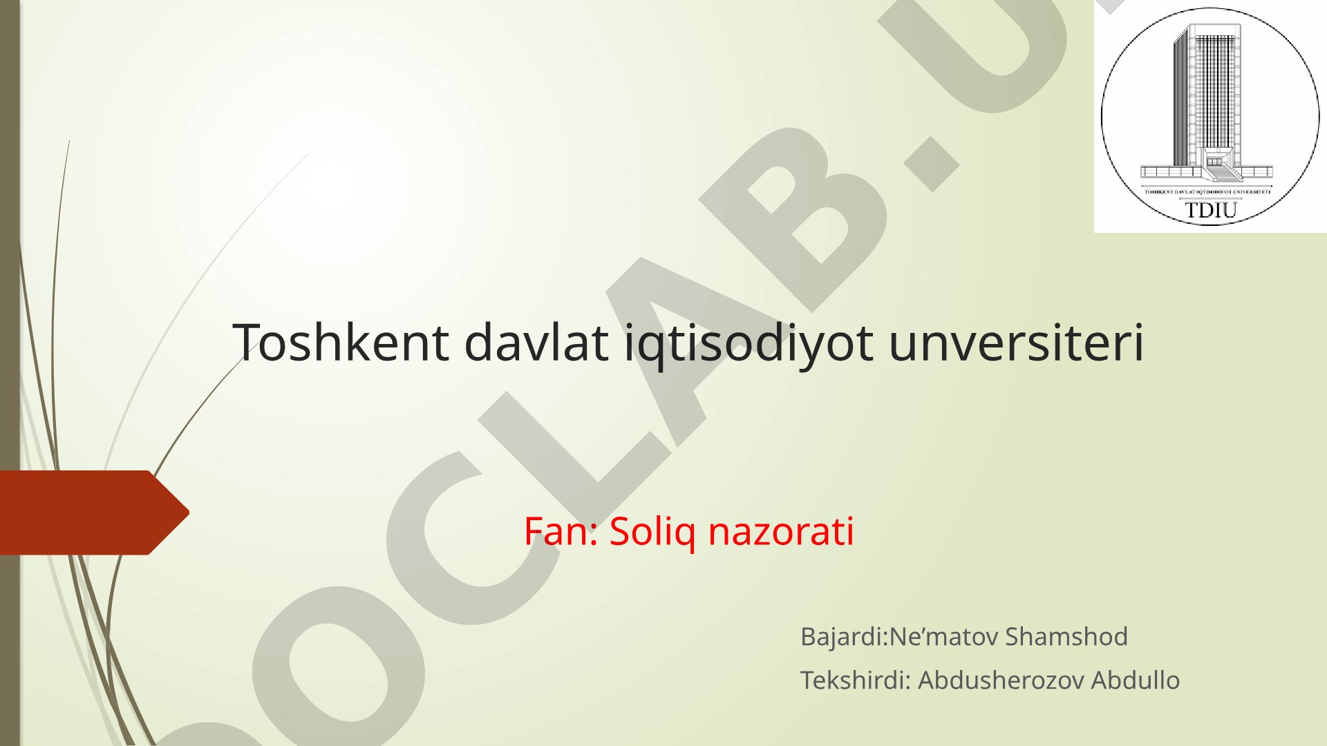 Soliq-Hamkor axborot tizimida soliqqa oid huquqbuzarliklar