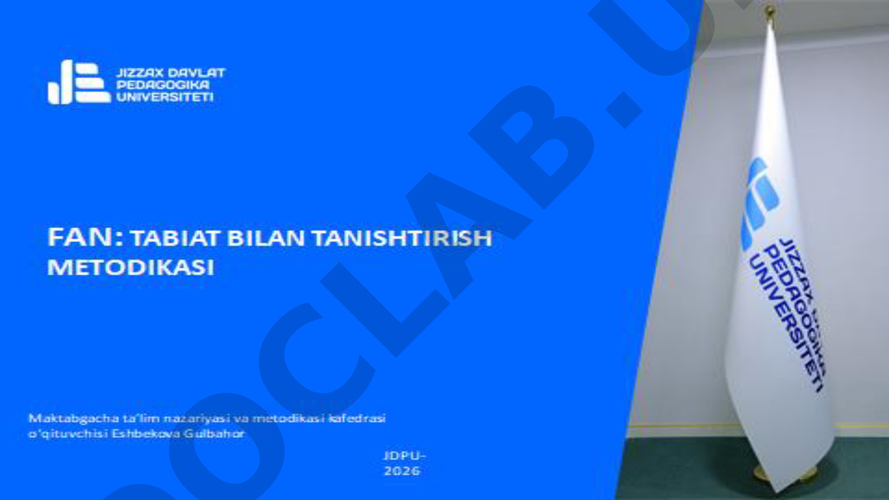 MTT da tabiat burchagida akvariumlarni tashkil etish va unda yashovchi hayvonlarni parvarish qilish