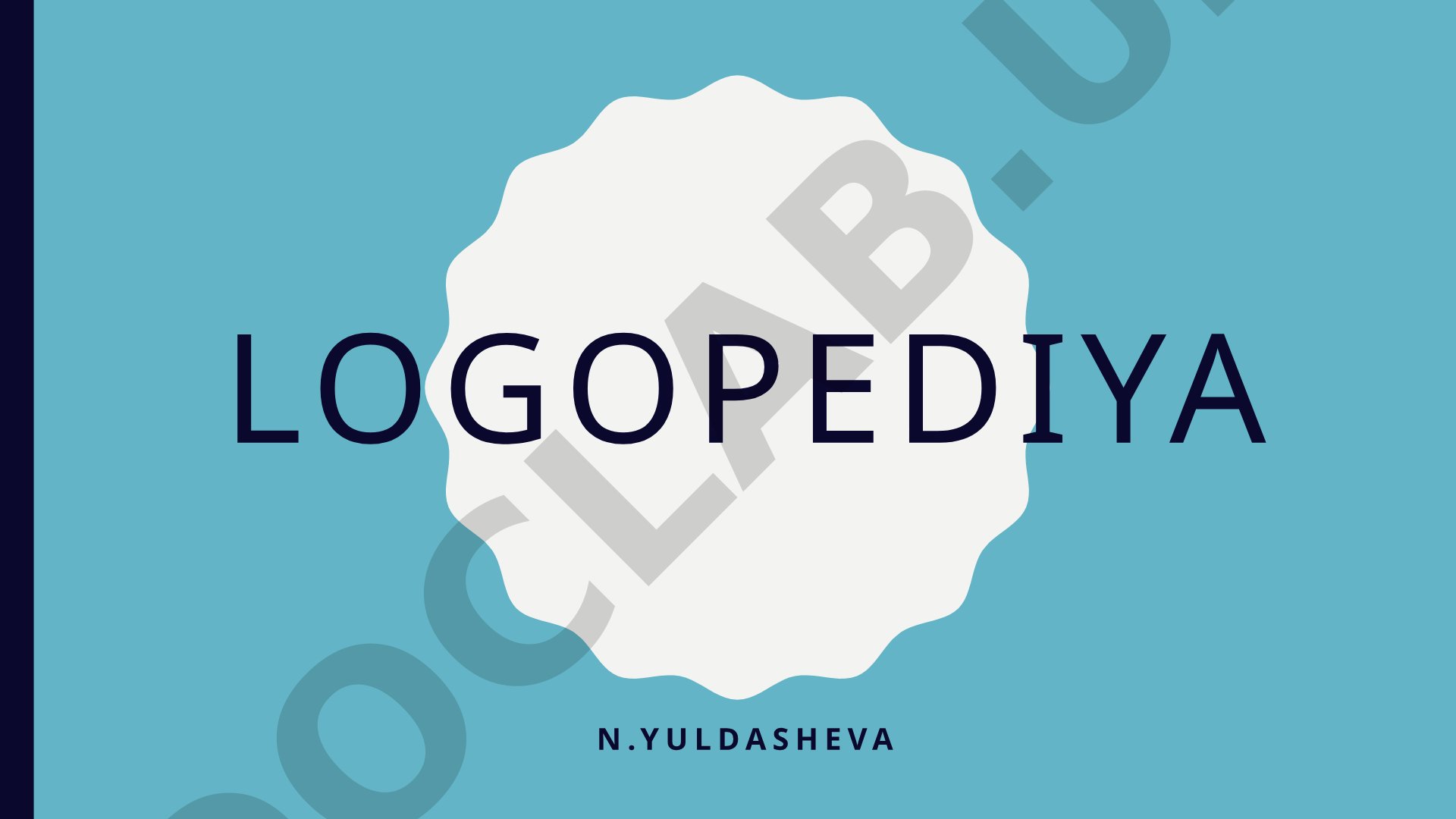Logopediya fani, nutq buzilishlari sabablari va ularni tuzatish usullari haqida tushuncha