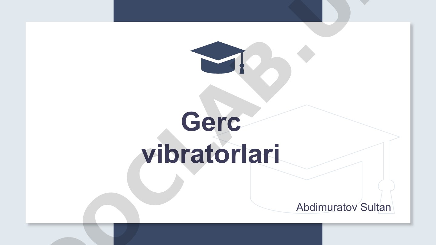 Gerts vibratorlari