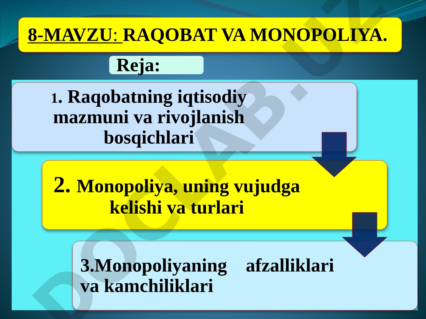 RAQOBAT VA MONOPOLIYA
