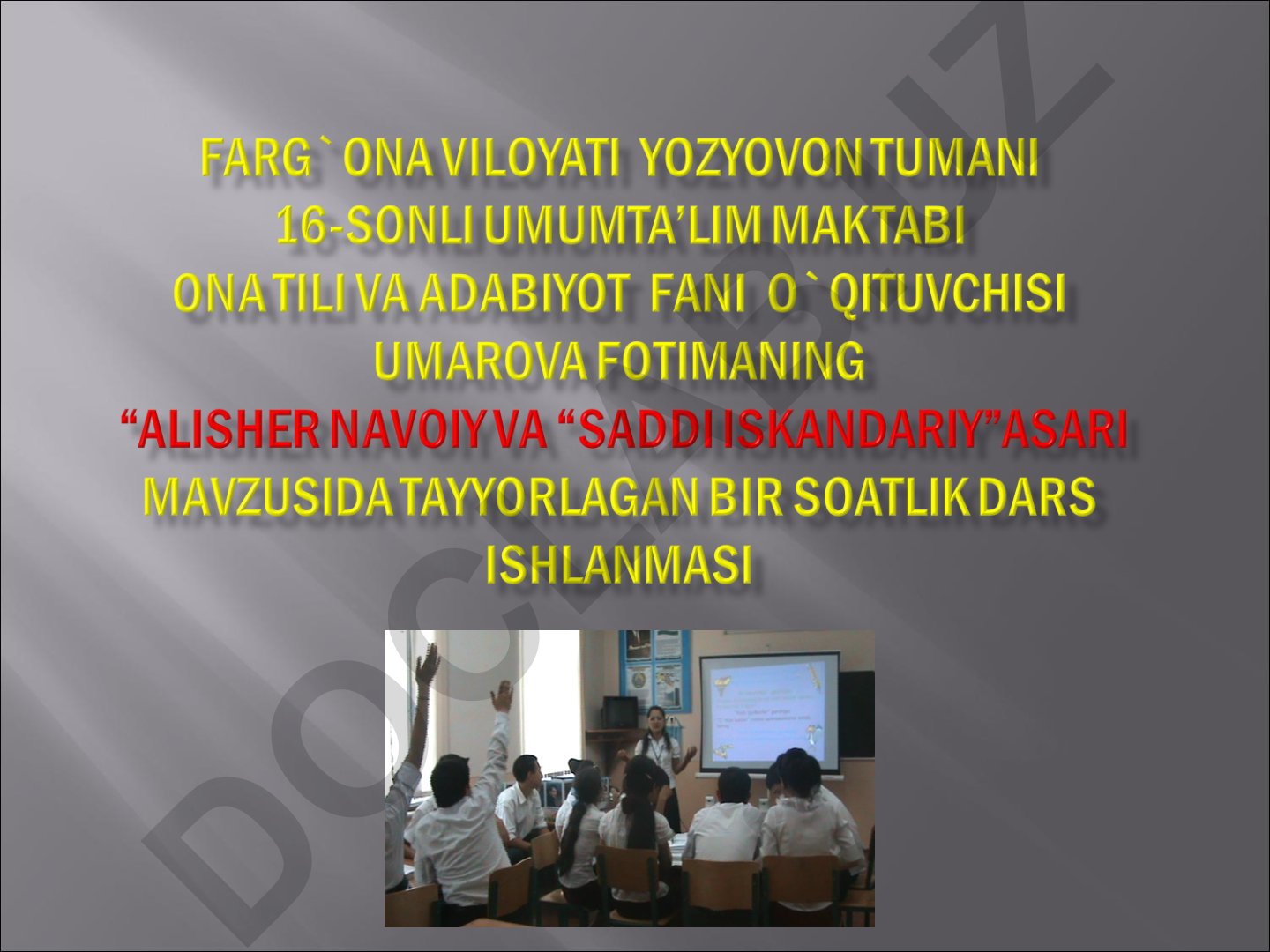 Alisher Navoiyning Xamsa asari va uning turkiy tilidagi ahamiyati