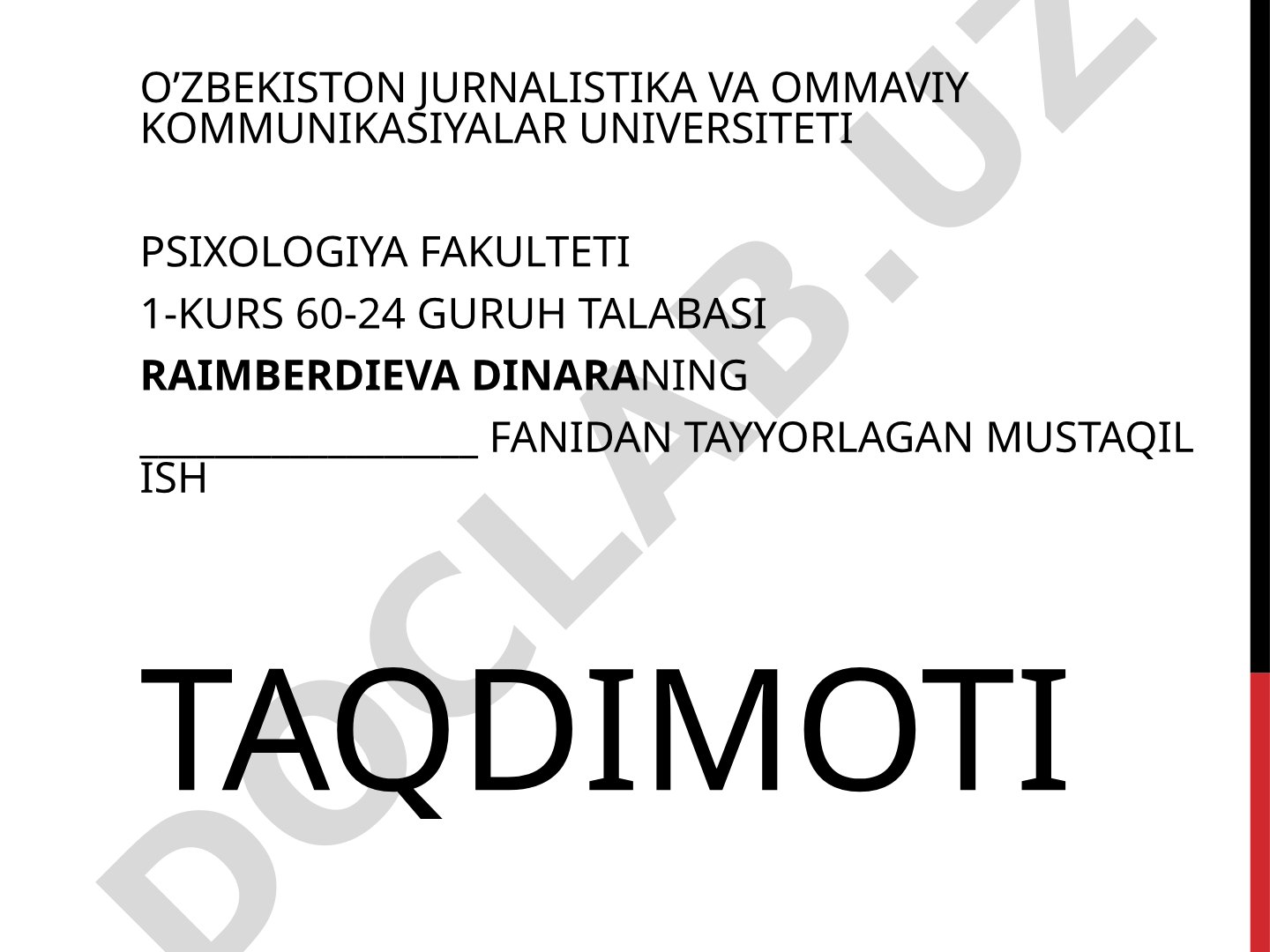 Psixologning iqtidorli bolalarni izlash va aniqlashdagi xizmati