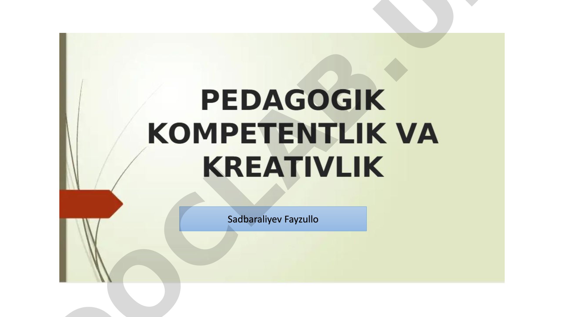 Sadbaraliyev Fayzullo