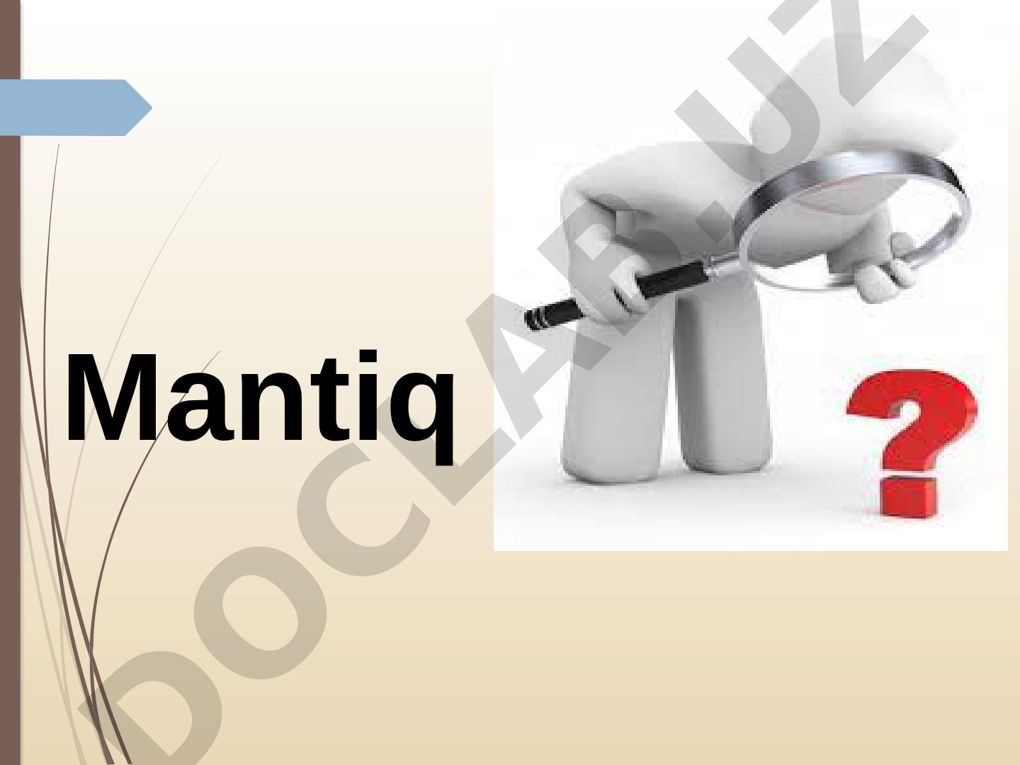 Mantiq fani: tafakkur shakllari va mantiqiy qonunlar