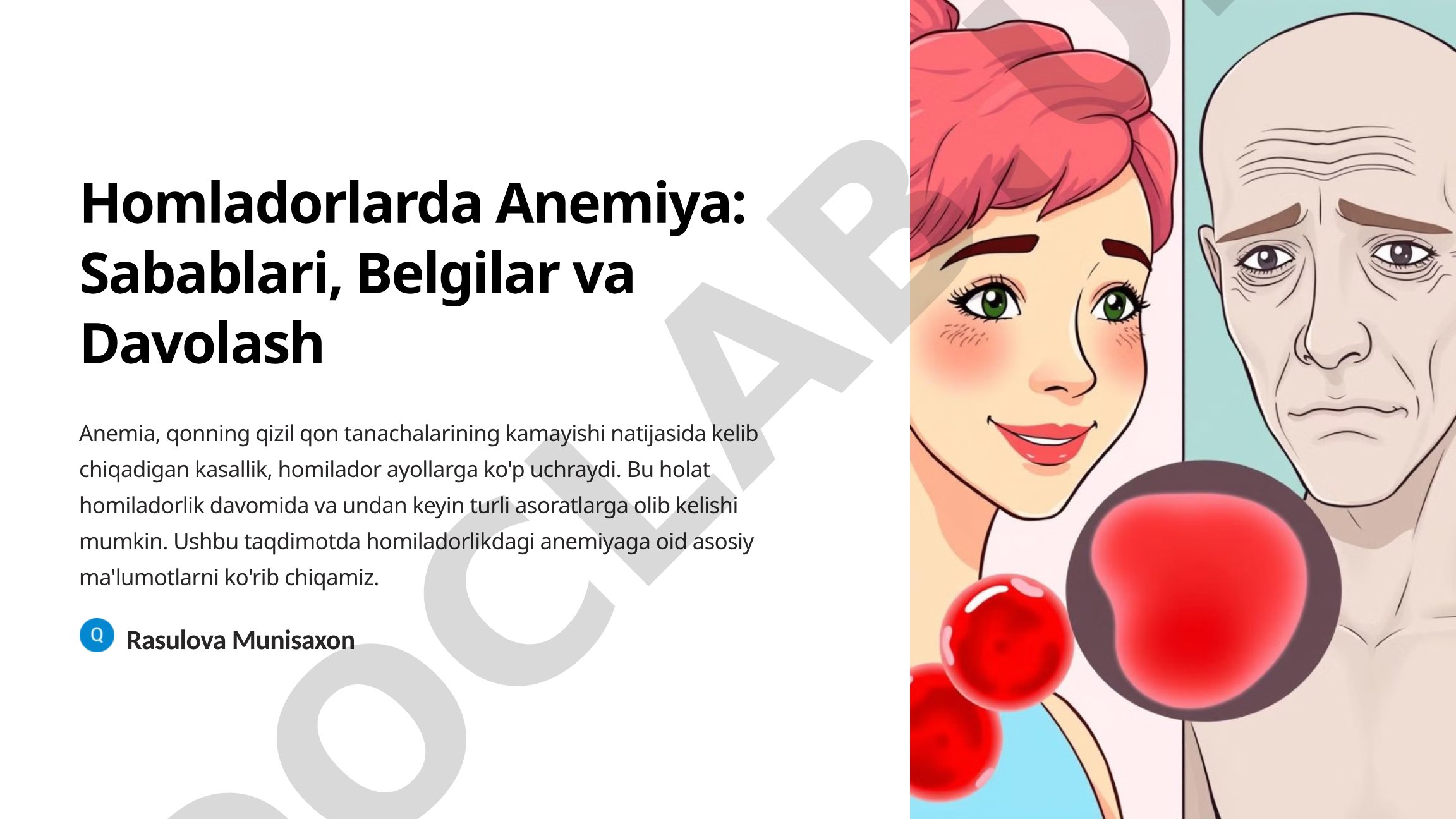 Homladorlarda Anemiya: Sabablari, Belgilar va Davolash
