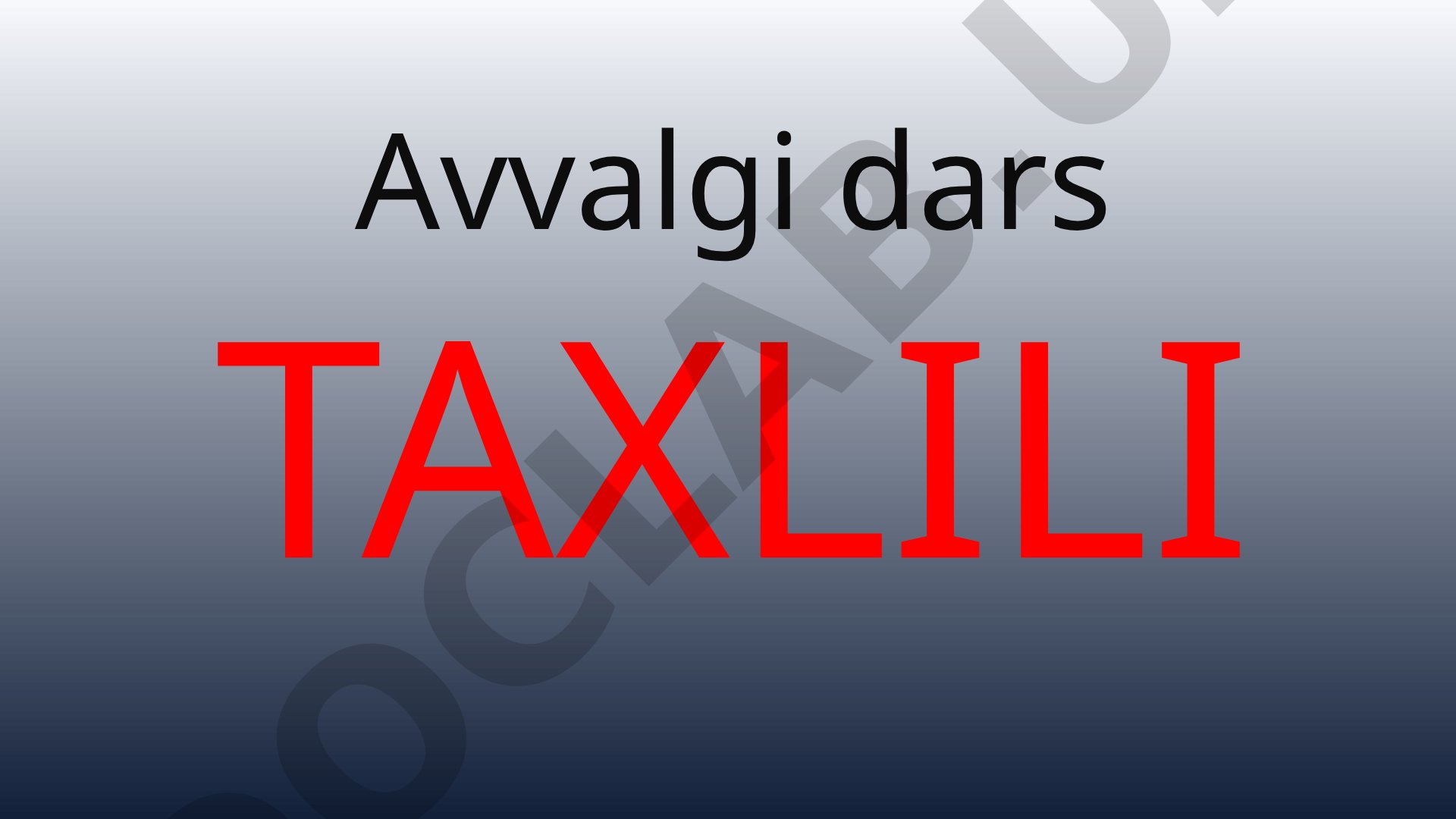 Zamonaviy vositalar asosida o'rnatilgan tizimlarni amaliy apparat-dasturiy joriy etish