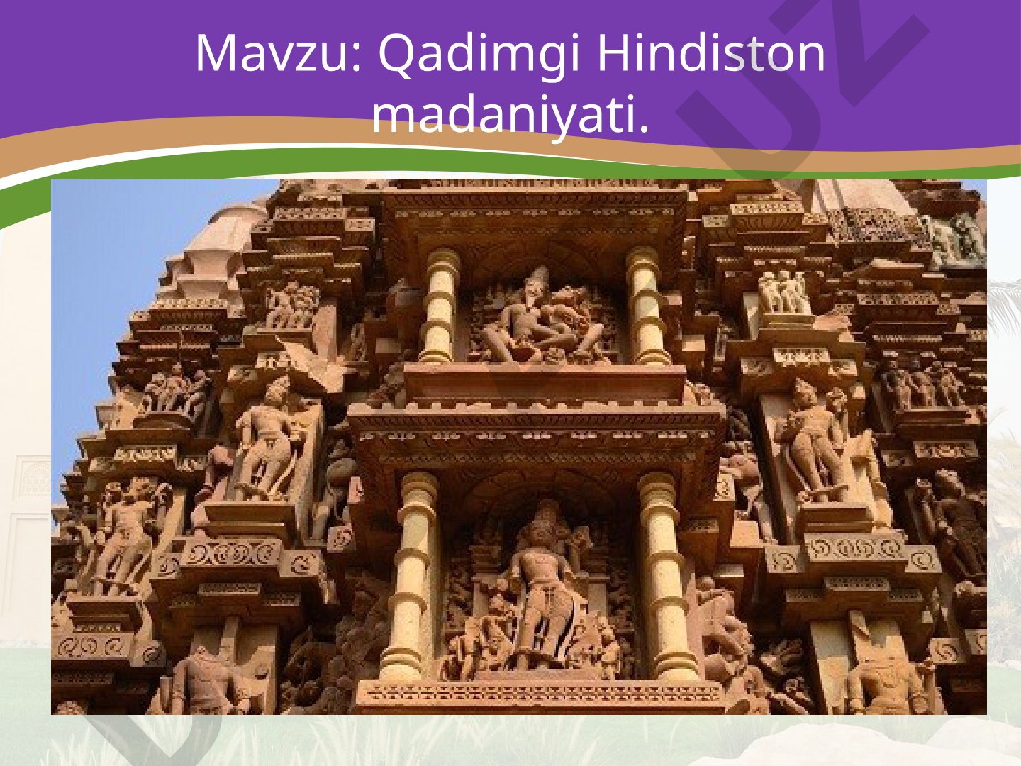 Qadimgi Hindiston madaniyati