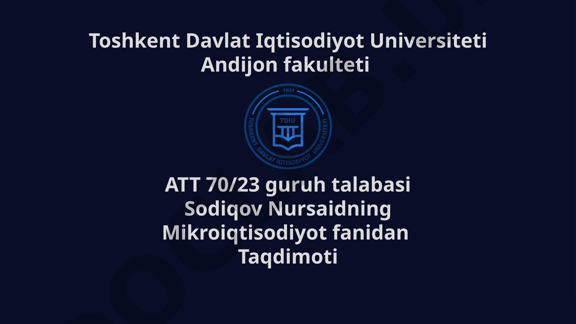 Daromad va Almashtirish Samarasi