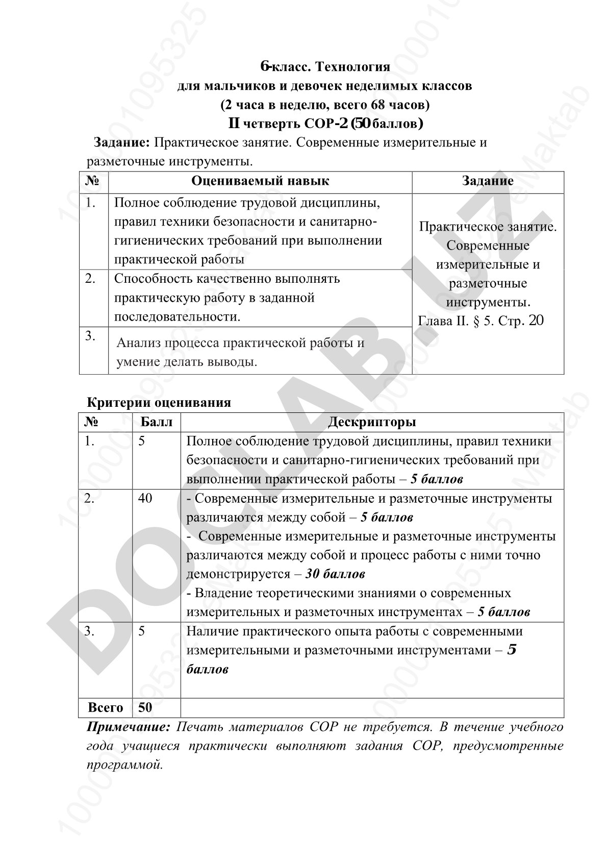 Современные измерительные и разметочные инструменты