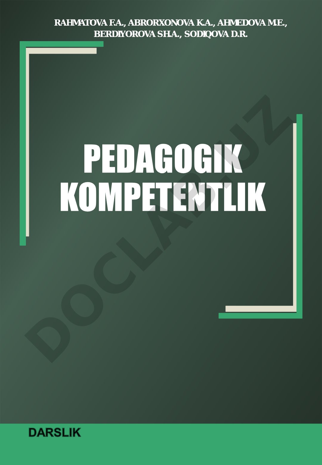 Pedagogik kompetentlik