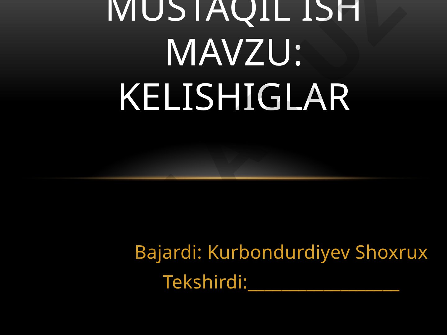 Arab tilida son kategoriyasi: birlik, ikkilik, ko'plik