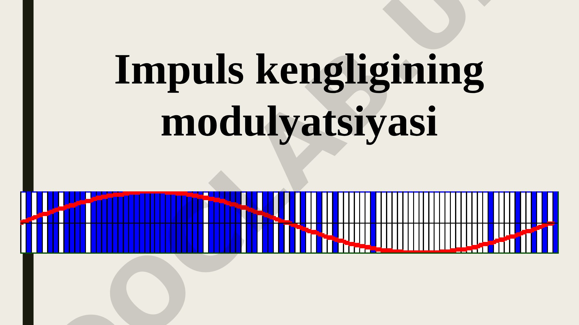 Impuls kengligining modulyatsiyasi va RGB LED