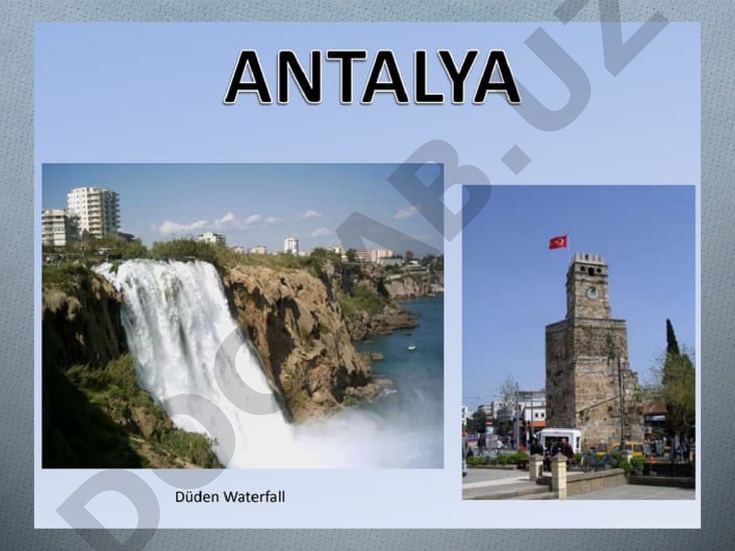 Antalya: Turkish Resort City and Tourism Capital
