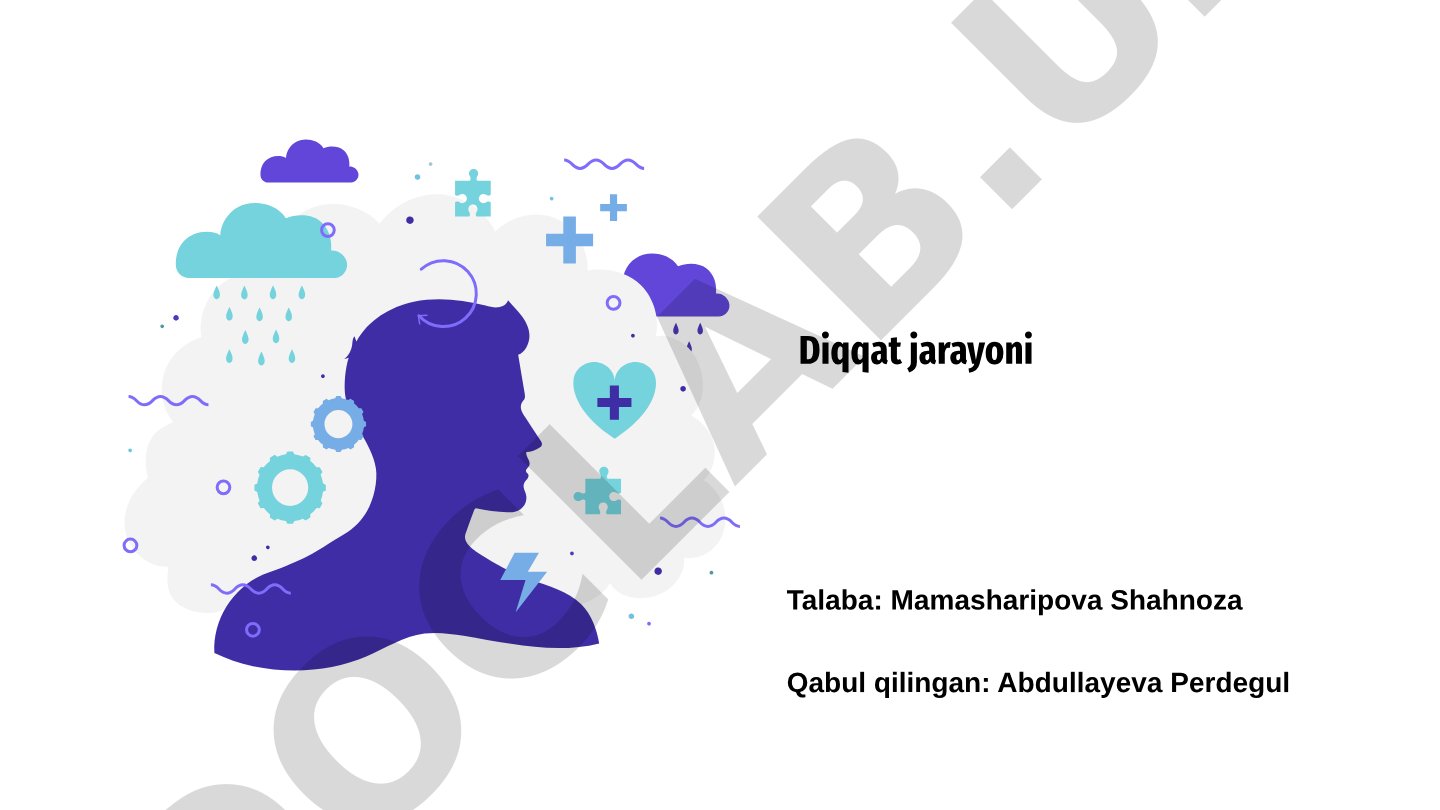 Diqqat jarayoni