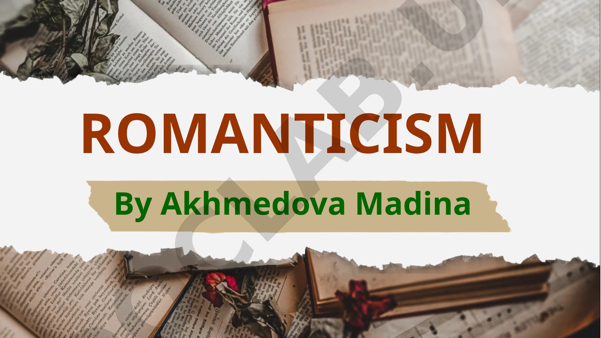Romanticism: Historical Context and Core Values