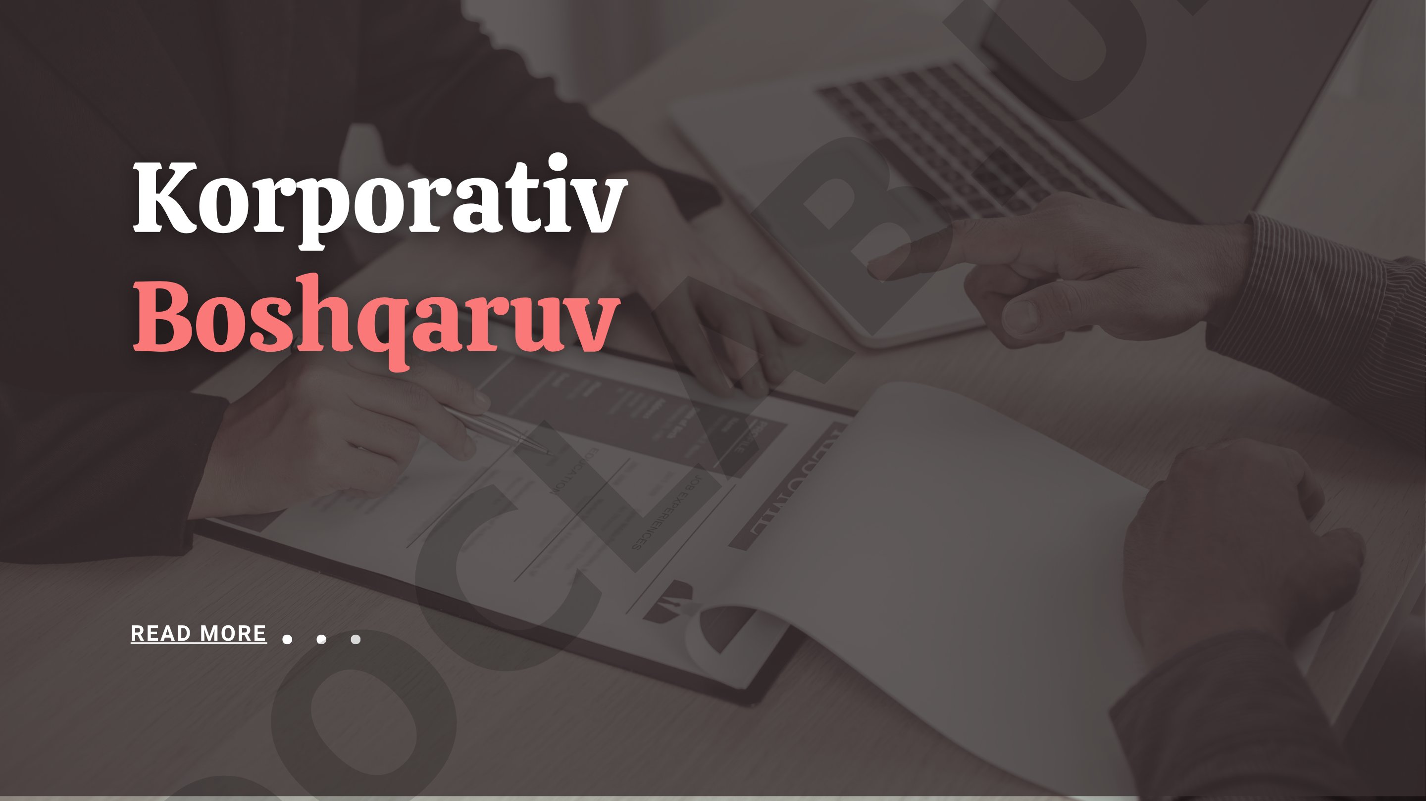 Xorijiy investitsiyalarni jalb qilishda korparativ boshqaruvning roli