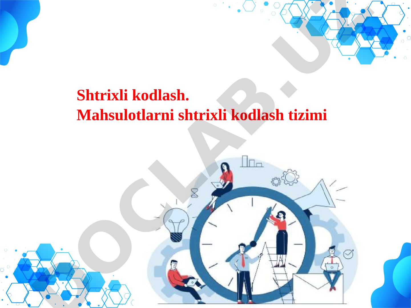 Shtrixli kodlash. Mahsulotlarni shtrixli kodlash tizimi