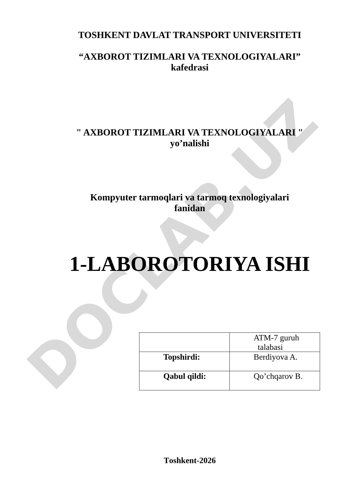 Cisco Packet Tracer dasturida RIP protokolini
