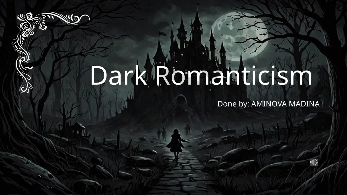 Dark Romanticism in 19th-century English Literature