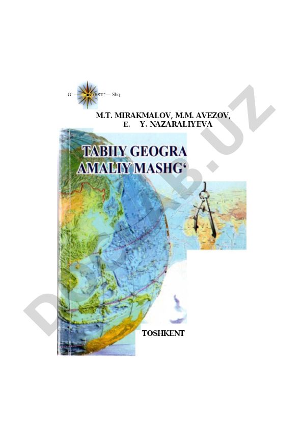 Tabiiy geografiyadan amaliy mashg'ulotlar