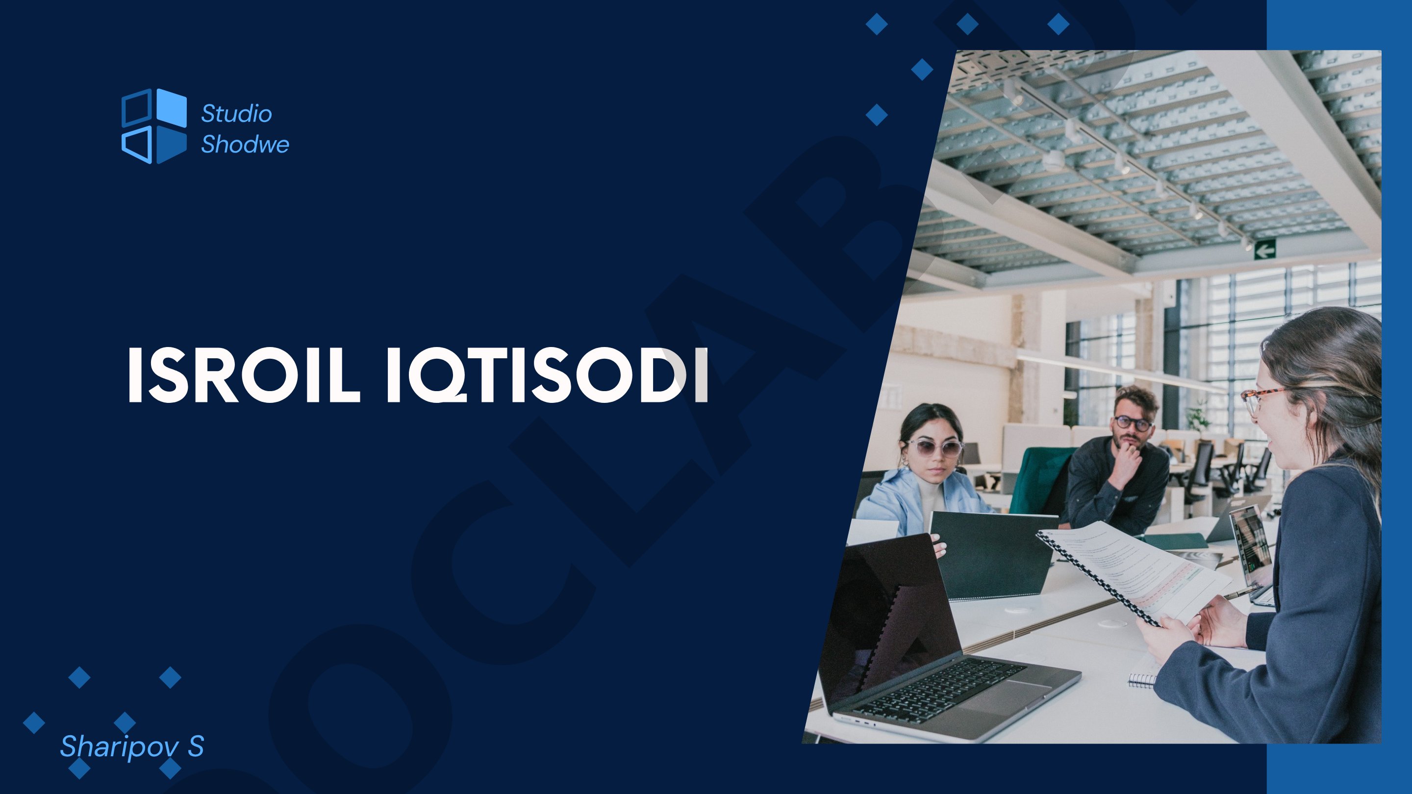 Isroil iqtisodi va iqtisodiy islohotlar