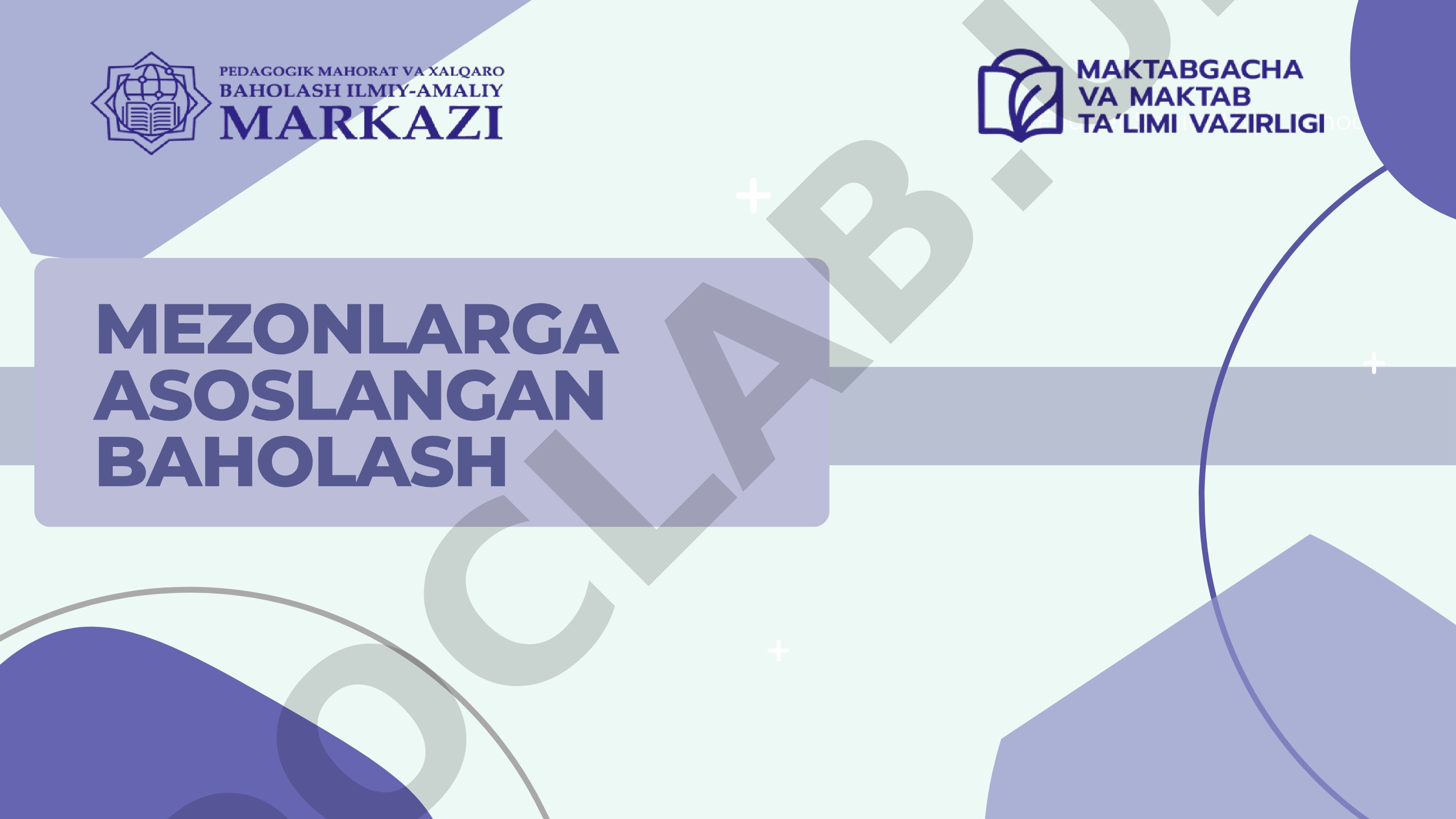 Fauget Senior High School mezonlarga asoslangan baholash