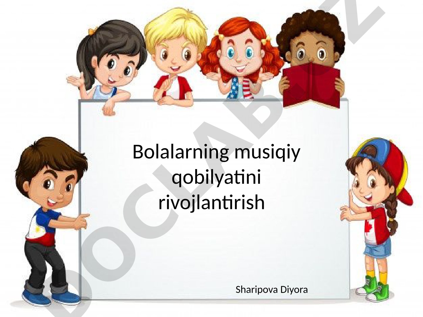 Bolalarning musiqiy qobilyatini rivojlantirish
