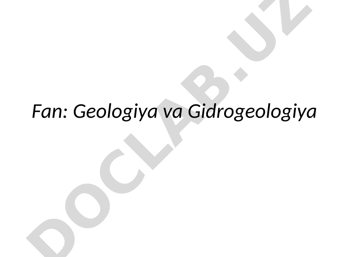 Yer po‘stining tuzilishi, geosferalar, yerning kimyoviy tarkibi