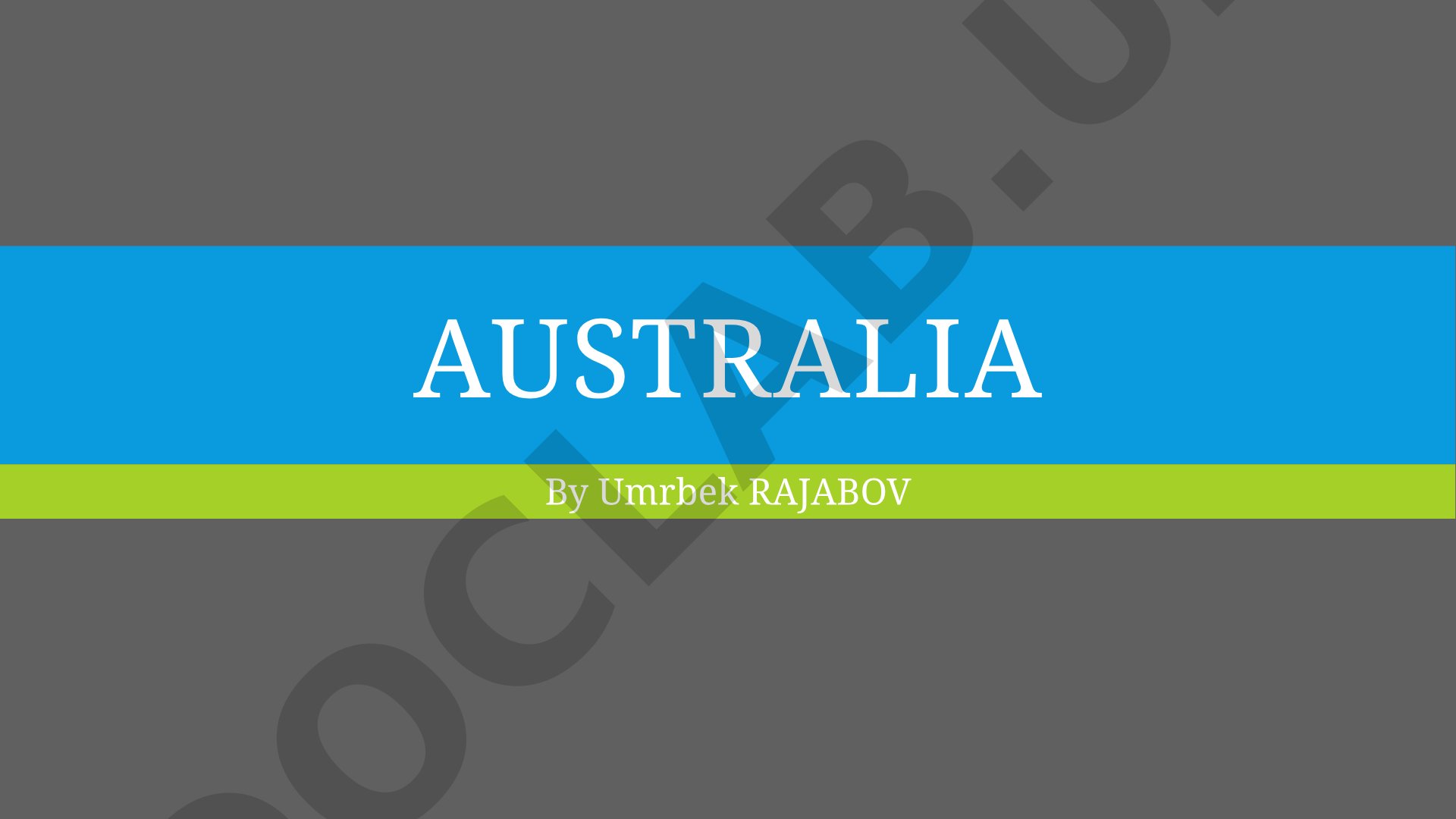 Australia Economic Indicators and Trade