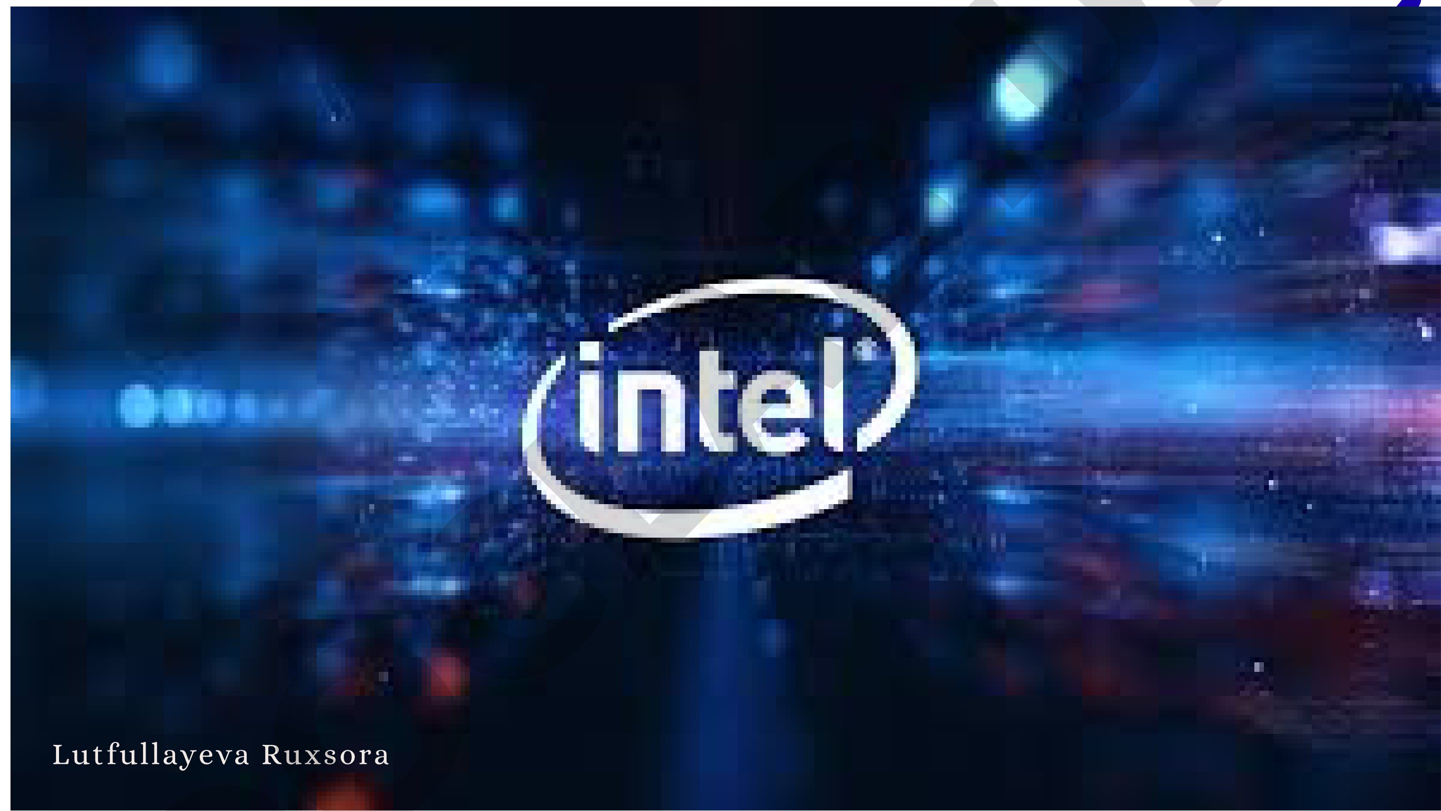Intel tovarlar assortimenti va sotish strategiyalari