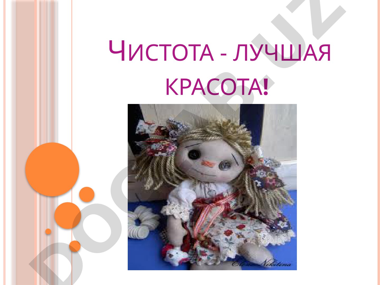 Путешествие в город чистоты и порядка