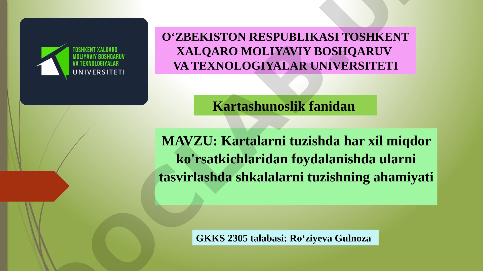 Kartalarni tuzishda har xil miqdor ko'rsatkichlaridan foydalanishda ularni tasvirlashda shkalalarni tuzishning ahamiyati