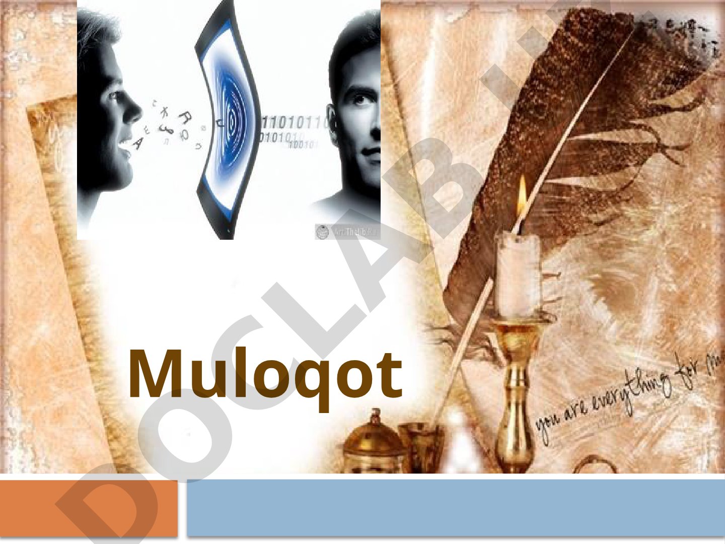 Muloqot va shaxslararo munosabatlar