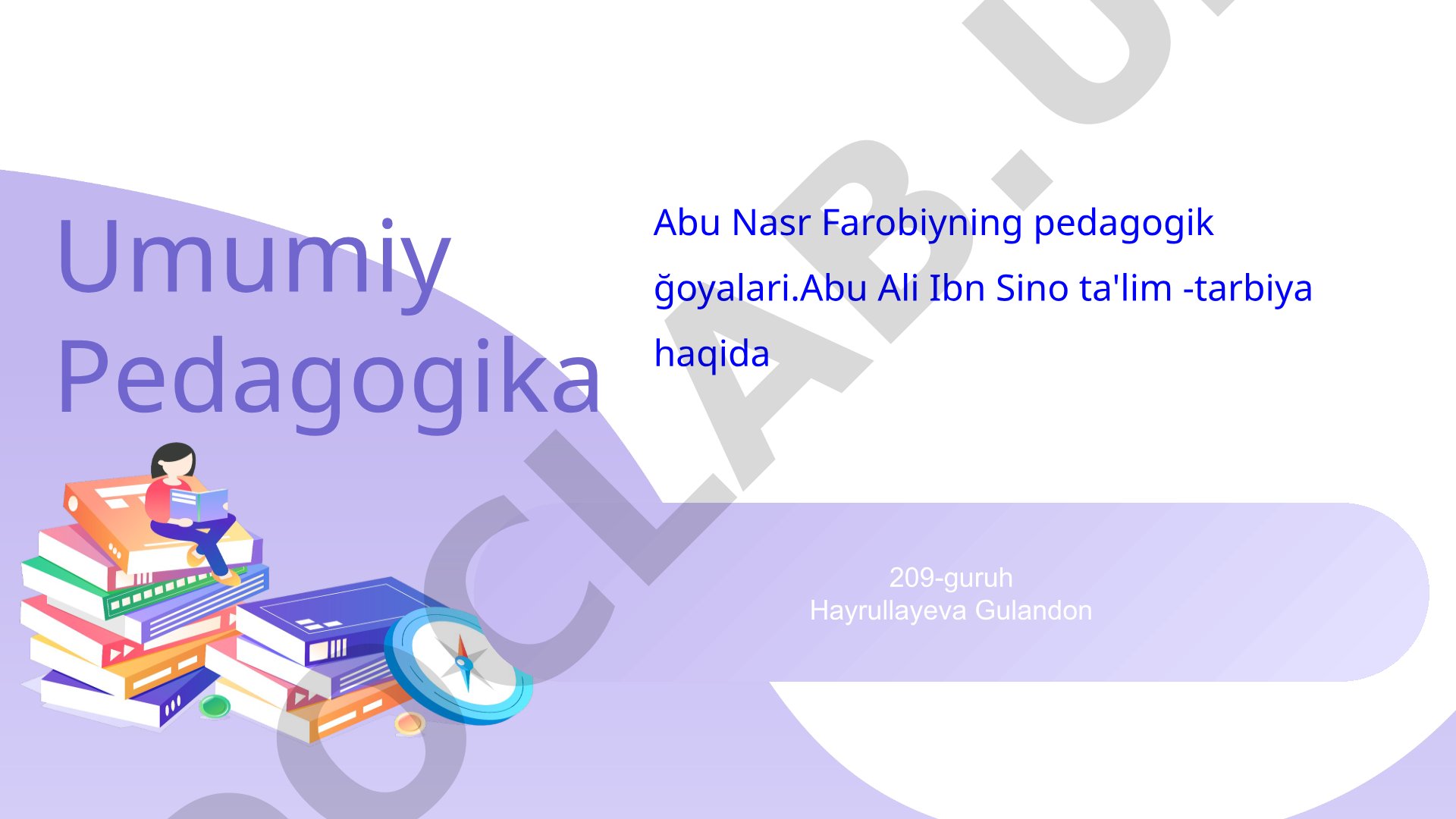Abu Nasr Farobiy va Abu Ali Ibn Sinoning pedagogik g'oyalari