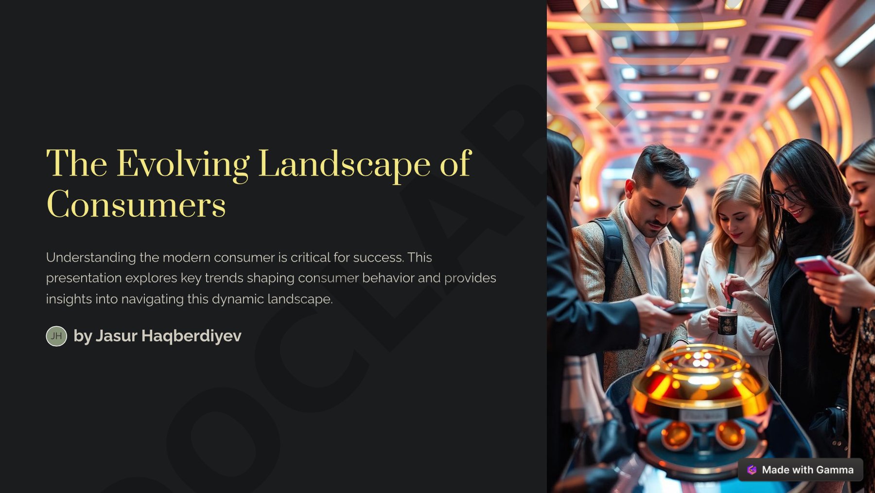 The Evolving Landscape of Consumers