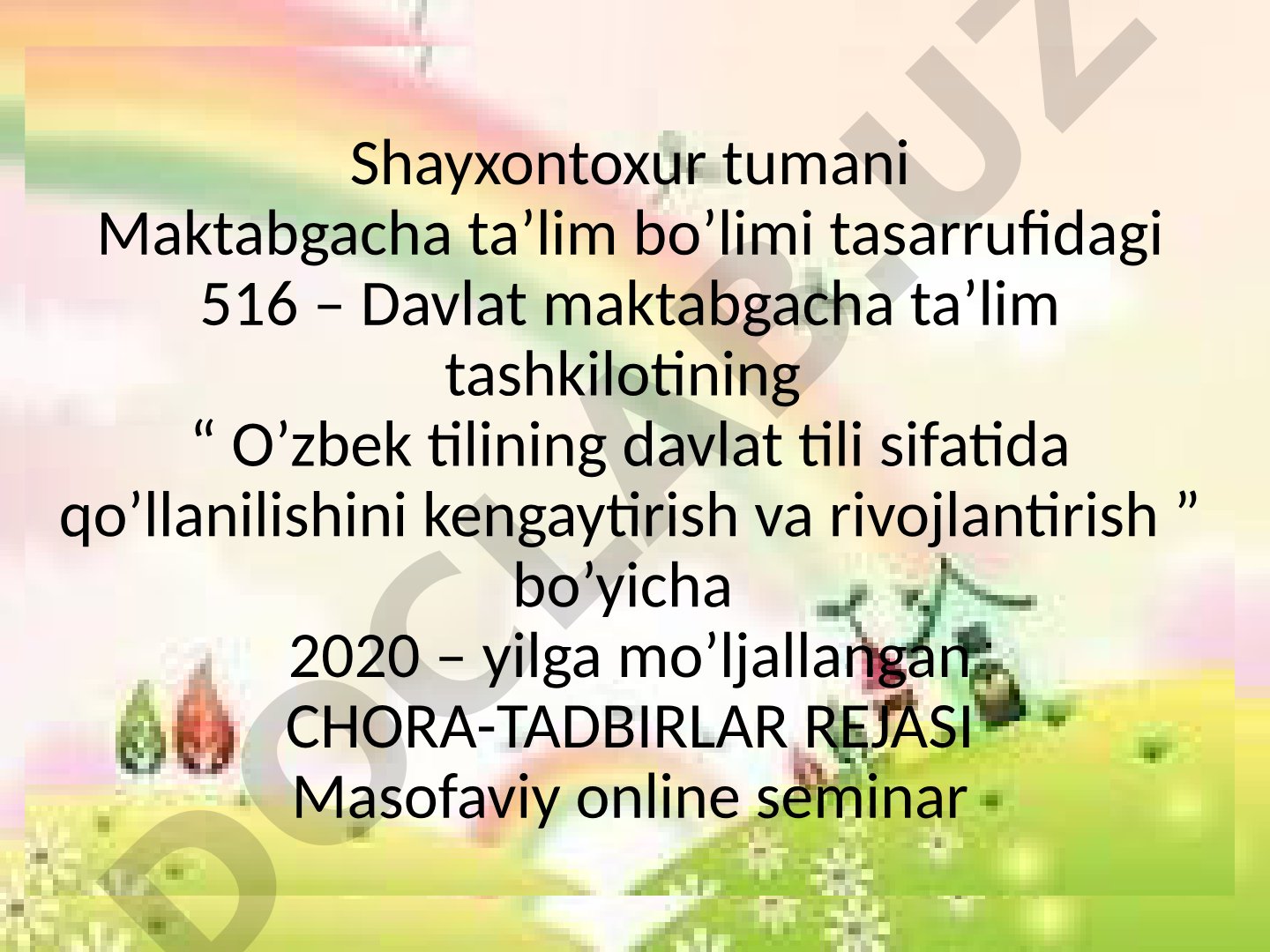 Baxtli bolalik qonun himoyasida