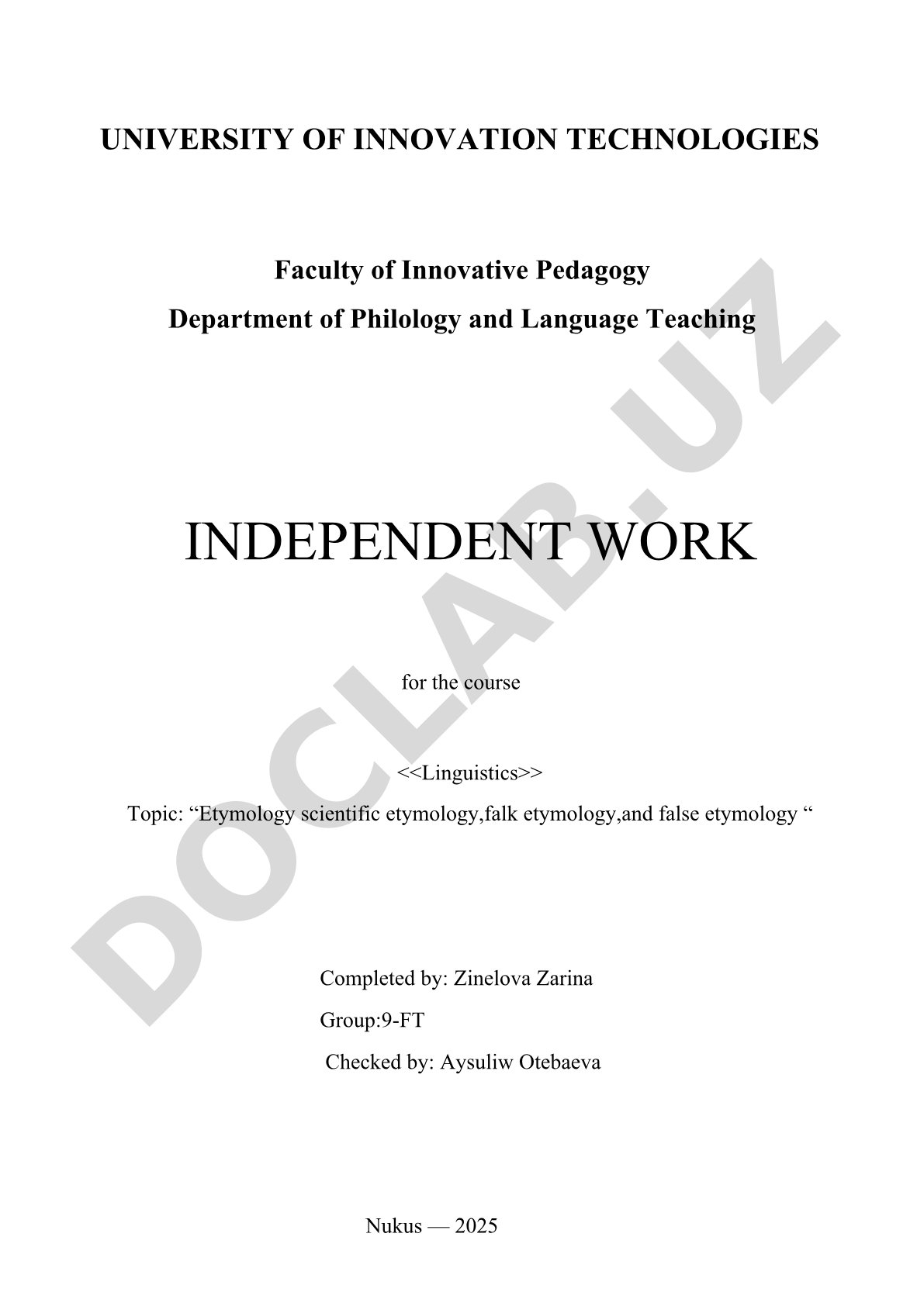 Etymology scientific etymology, folk etymology, and false etymology