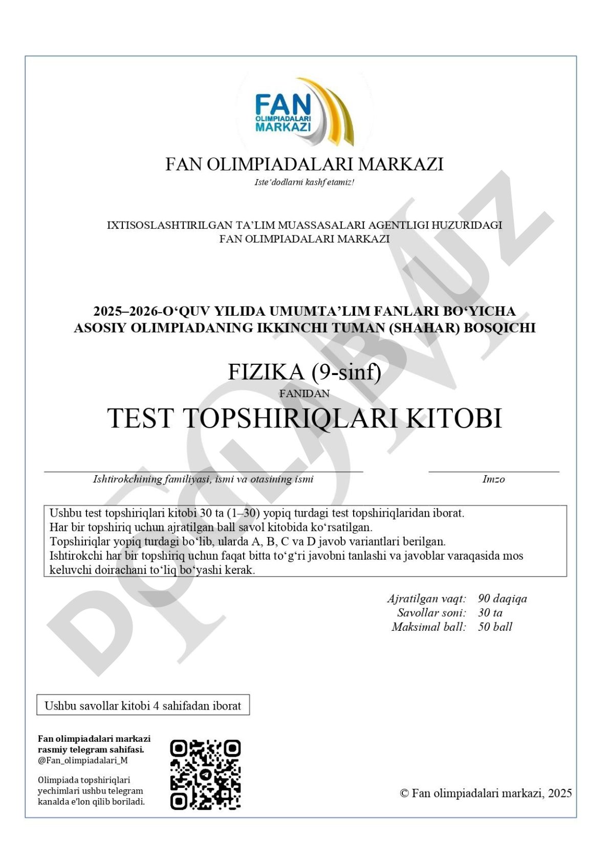 Fizika test
