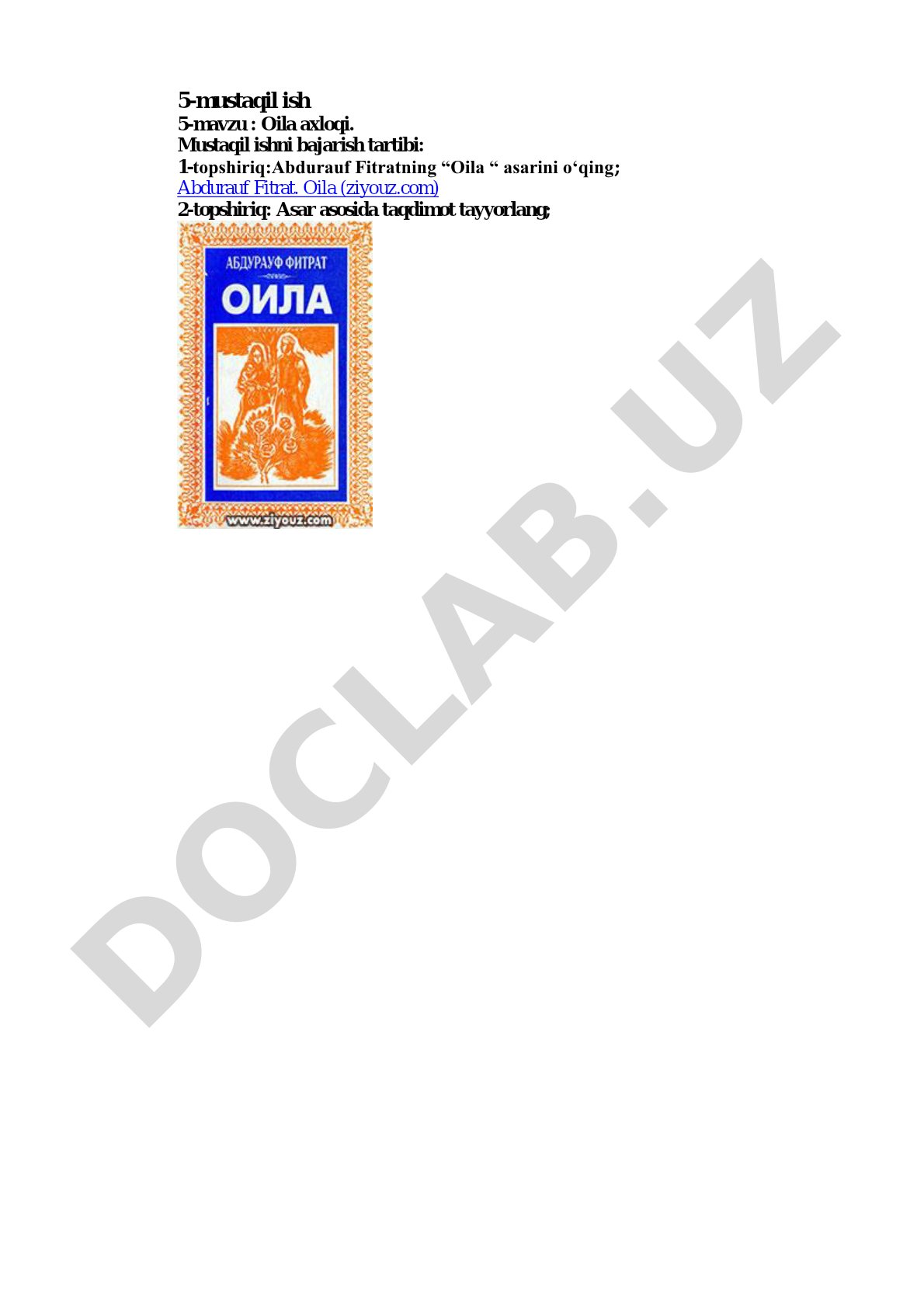 Oila axloqi