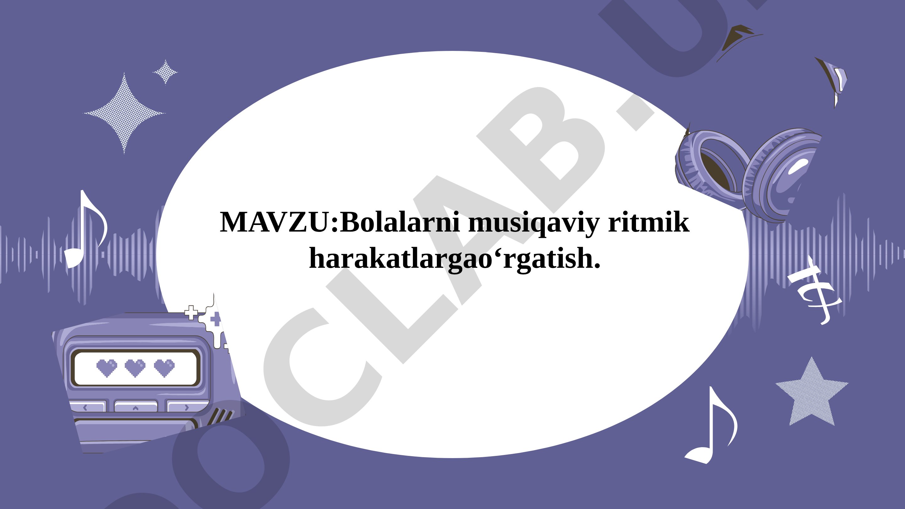 Bolalarni musiqaviy ritmik harakatlargao‘rgatish