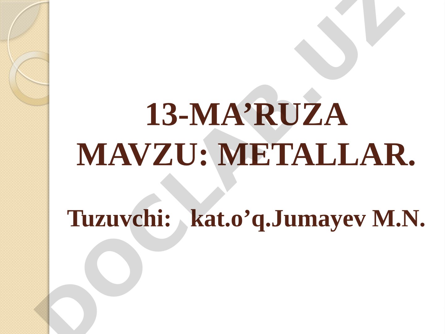 Metallar