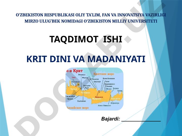 Krit dini va madaniyati