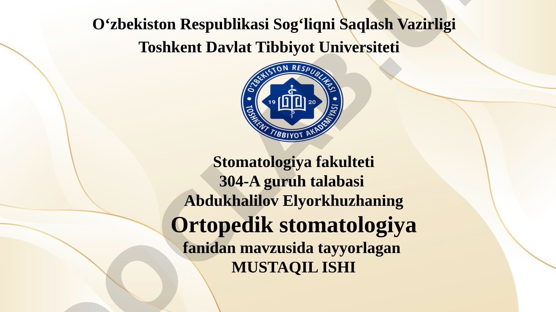 Tish tojining qisman yemirilishi: etiologiya, patogenez va klinik ko'rinish