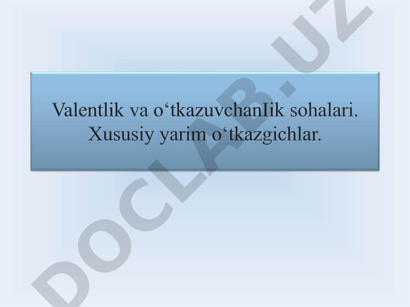 Erkin elektronning energetik sathlari va kristallarning energetik zonalar nazariyasi